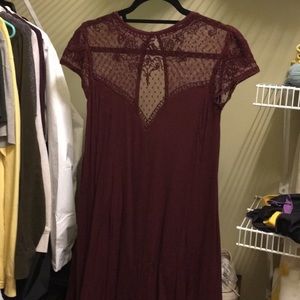 Trapeze homecoming dress